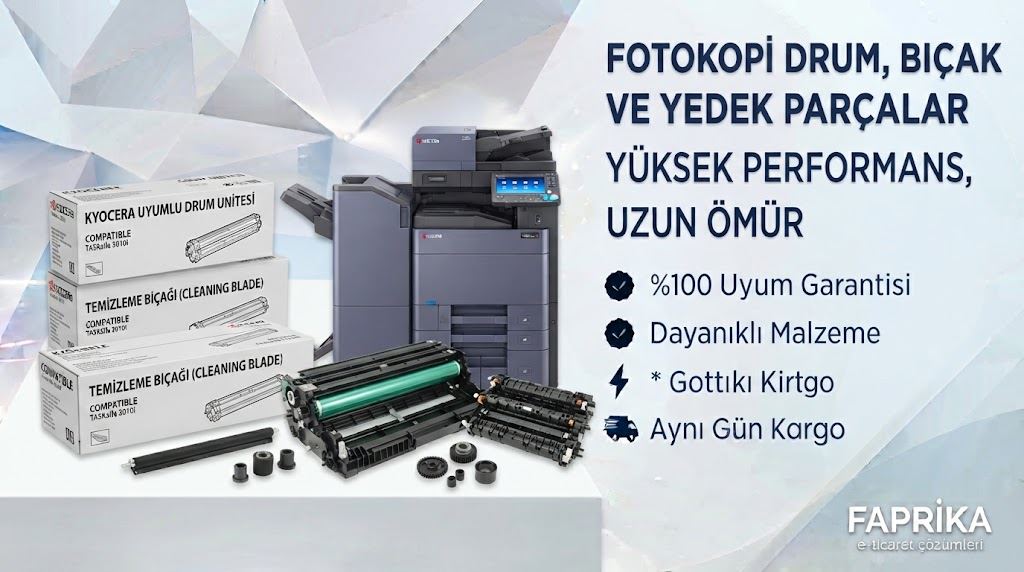 Fotokopi Drum Bıçak & Yedek Parçalar