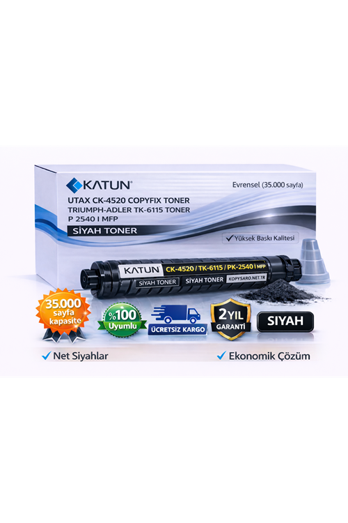Utax CK-4520 / Triumph-Adler TK-6115 / P 2540 I MFP Muadil Toner
