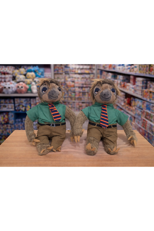 Peluş Tembel Hayvan Oyuncak – Kravatlı Sevimli Peluş Sloth