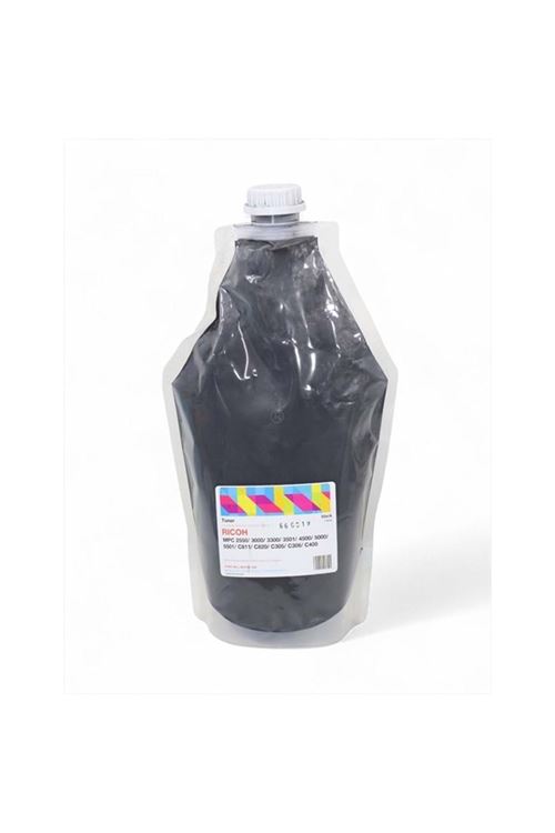 Ricoh Aficio MP C2550 C305 C2030 C4500 C5501 Uyumlu Siyah Dolum Toner (1 KG - USA)