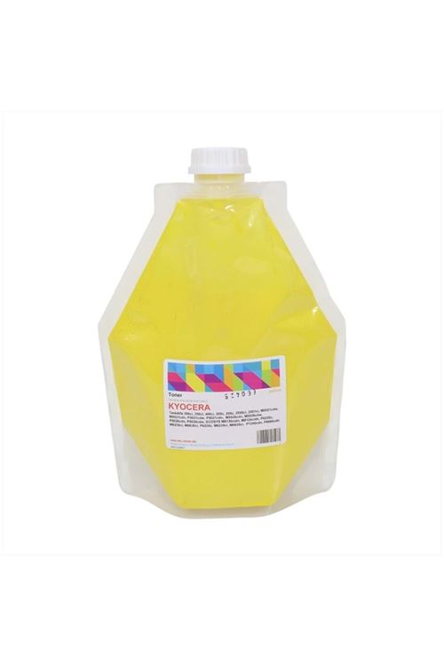 Kyocera Mita TK-895 / TK-590 Sarı Muadil Toner Tozu (FS-C5230, C5240) - 500g Foil Bag (USA)