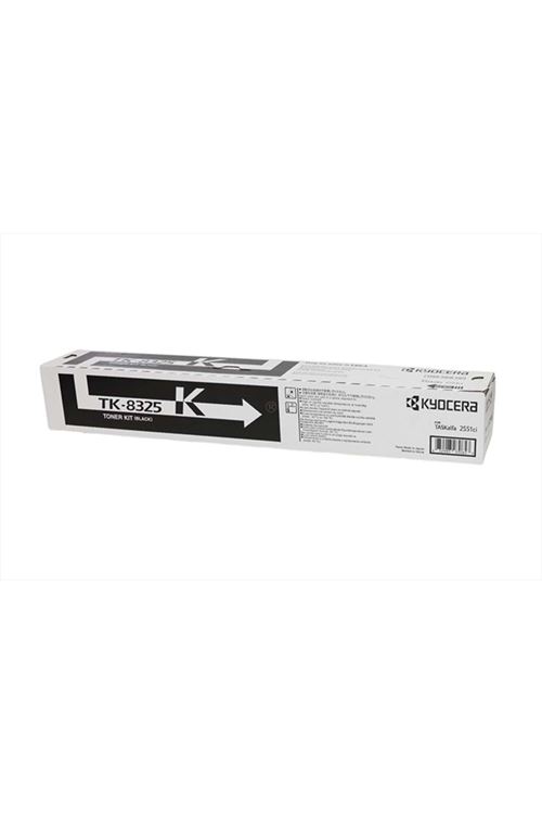 Kyocera Mita TK-8325 Siyah Toner, TASKALFA 2551 CI, Orjinal