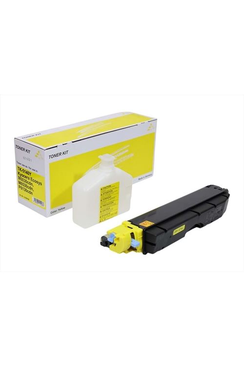 Kyocera TK-5140 Sarı Muadil Toner - ECOSYS M6030cdn, M6530cdn, P6130cdn (EU)