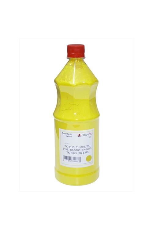 Kyocera Mita Sarı Refill Muadil Toner Tozu 500g (TK-8115, TK-895, TK-8315, TK-5345) - ICF