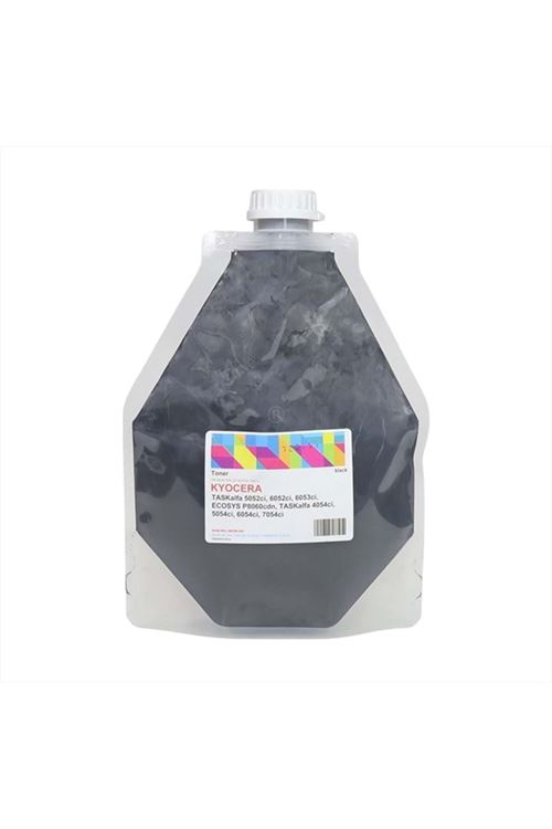 Kyocera Mita Siyah (Black) Dolum Toneri 500gr (TK-8335, TK-8345, TK-8515) - Made in USA