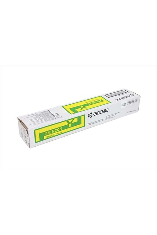 Kyocera TK-5205Y Sarı Orijinal Toner (TASKalfa 356ci, 358ci)