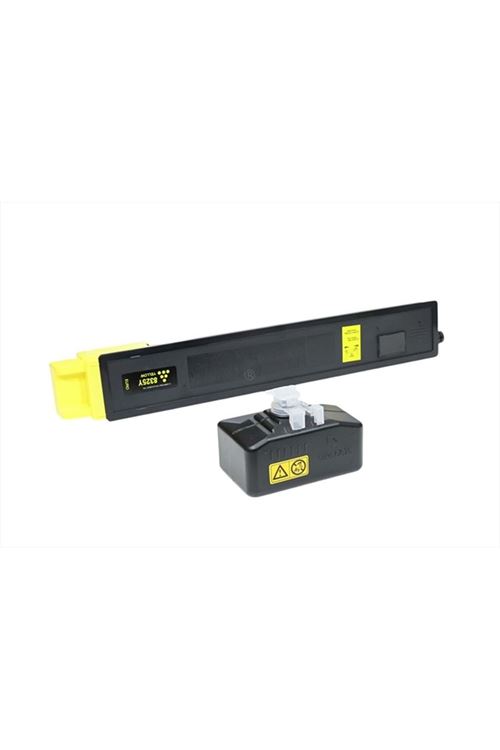 Kyocera TK-8325Y Sarı (Yellow) Muadil Toner (Made in USA) - TASKalfa 2551ci Uyumlu - 270g
