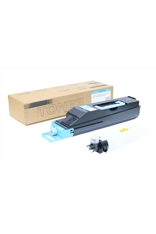 Kyocera TK-855C Mavi (Cyan) Muadil Toner (Made in USA) - TASKalfa 400ci / 500ci / 552ci Uyumlu - 465g