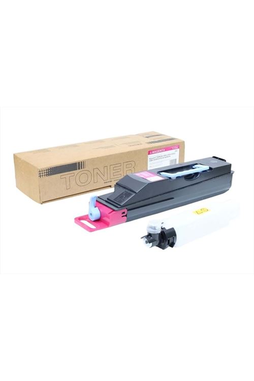 Kyocera TK-855M Kırmızı (Magenta) Muadil Toner (Made in USA) - TASKalfa 400ci / 500ci / 552ci Uyumlu - 465g