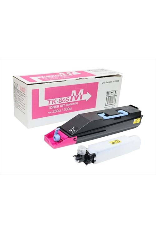 Kyocera TK-865K Kırmızı Orijinal Toner (Taskalfa 250ci / 300ci)