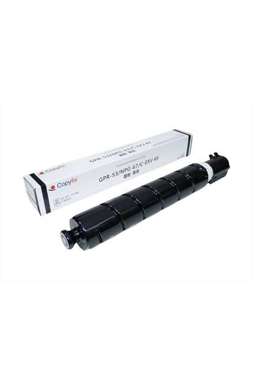 Canon C-EXV 49 Siyah Copyfix Toner (IR C3320 / C3325 / C3530 / DX C3720 - Çipli 790g)