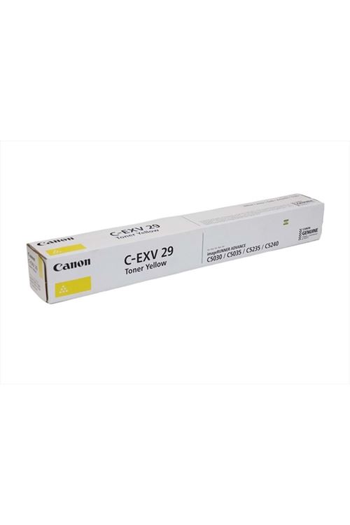Canon C-EXV 29 Sarı Orijinal Toner (IR ADVANCE C 5030 / C 5035 / C 5235 / C 5240