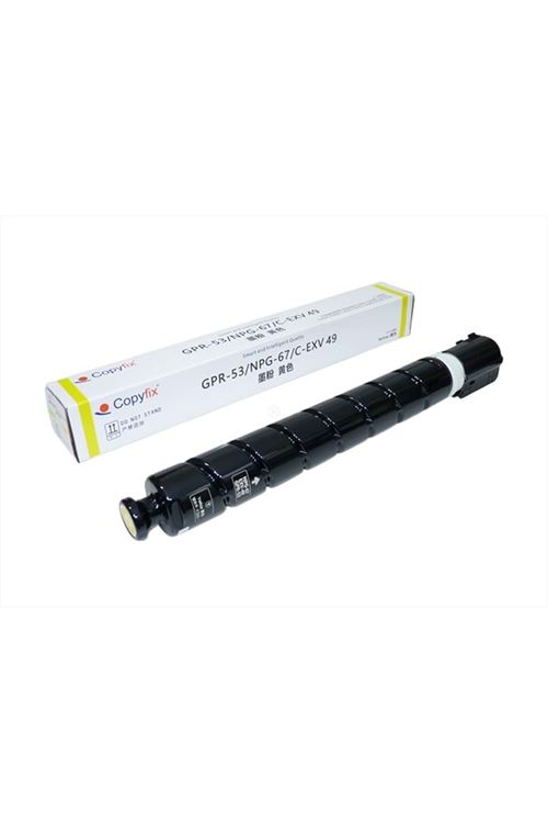Canon C-EXV 49 Sarı Copyfix Toner (IR C3320 / C3325 / C3530 / DX C3720 - Çipli 460g