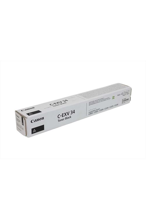 Canon C-EXV 34 Siyah Orijinal Toner (IR ADV C2020 / C2030 Uyumlu - 3782B002AA