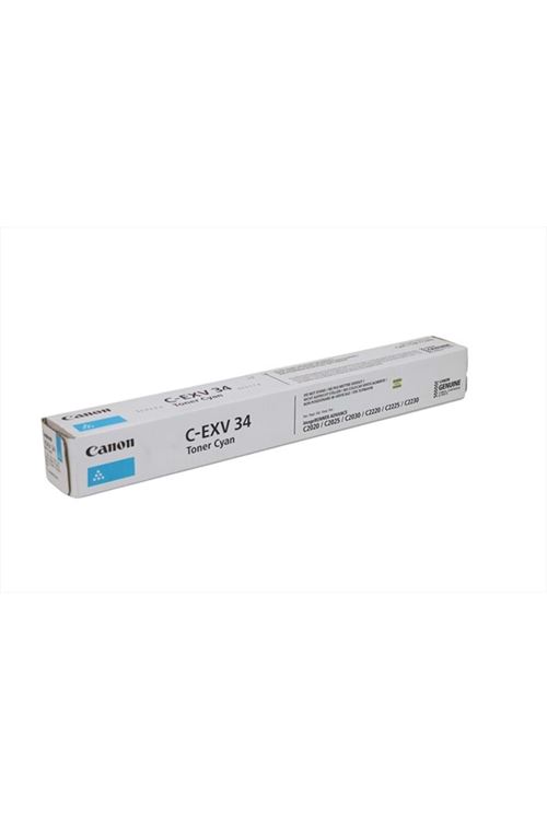 Canon C-EXV 34 Mavi Orijinal Toner (IR ADV C2020 / C2030 Uyumlu - 3783B002AA