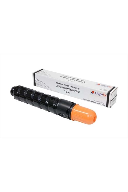 Canon C-EXV 33 Siyah Copyfix Muadil Toner (IR 2520 / 2525 / 2530 Uyumlu - 700g YCF