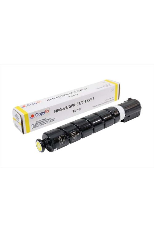 Canon C-EXV 47 Sarı Copyfix Muadil Toner