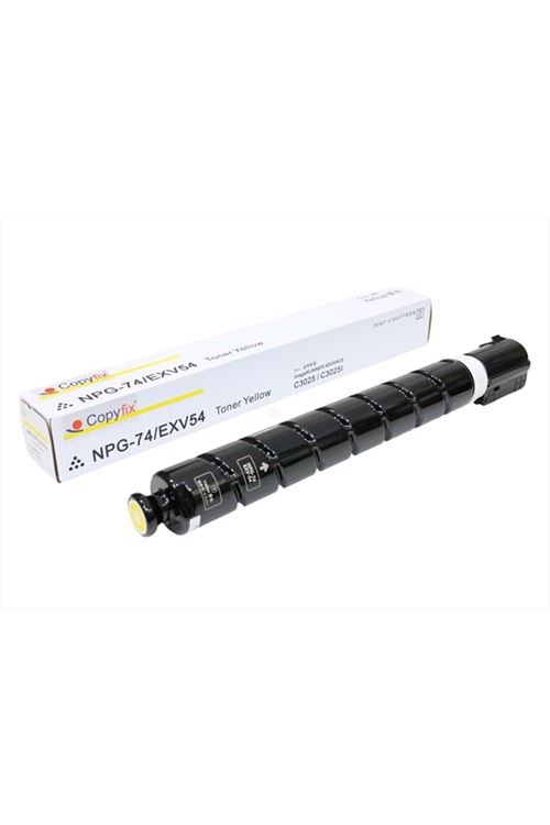 Canon C-EXV 54 Sarı Copyfix Muadil Toner