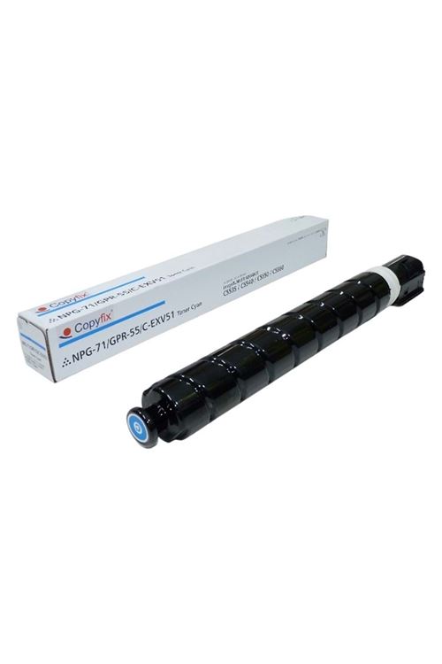 Canon C-EXV 51 Mavi Muadil Toner (imageRUNNER ADVANCE C5535i, C5540i, C5550i Uyumlu) - Copyfix