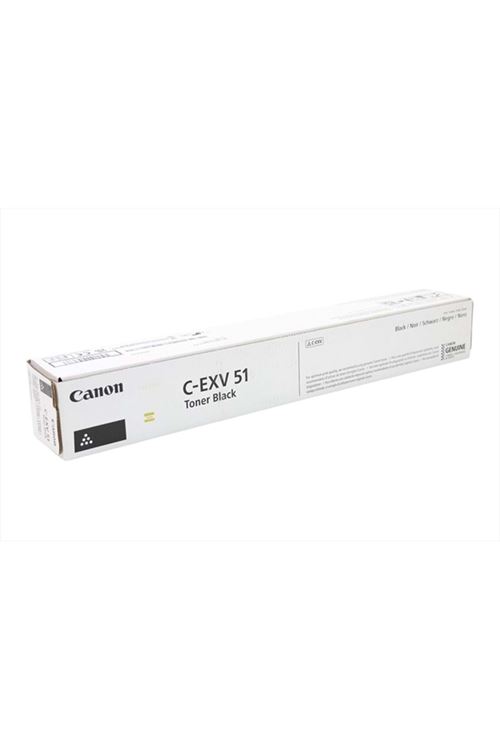 Canon C-EXV 51 Siyah Orijinal Toner Kartuşu (imageRUNNER ADVANCE C5535, C5540, C5550 Uyumlu)