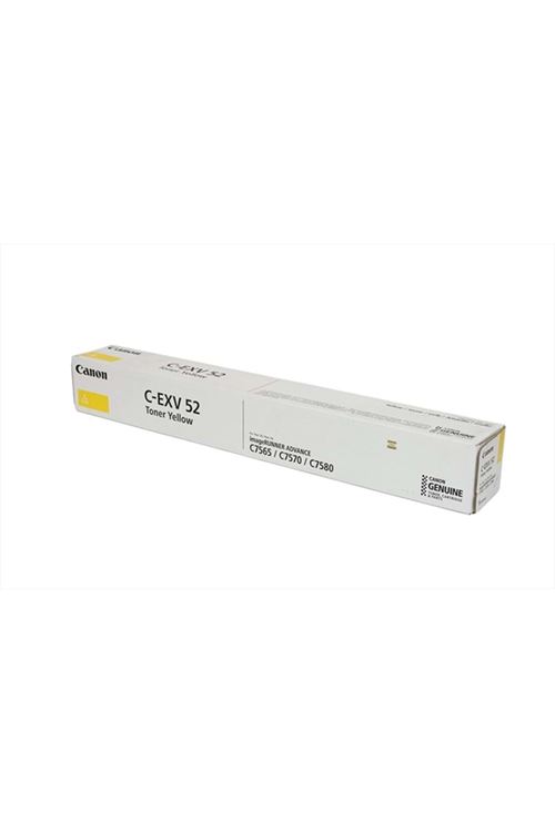 Canon C-EXV 52 Sarı (Yellow) Orijinal Toner – IR ADVANCE C7565i / C7570i / C7580i