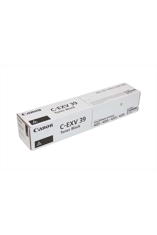 Canon C-EXV 39 Siyah (Black) Orijinal Toner – imageRUNNER 4025 / 4035 Uyumlu