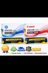 HP CF412X Sarı Muadil Toner | Canon CRG-046 Yellow Lazer Toner Uyumlu